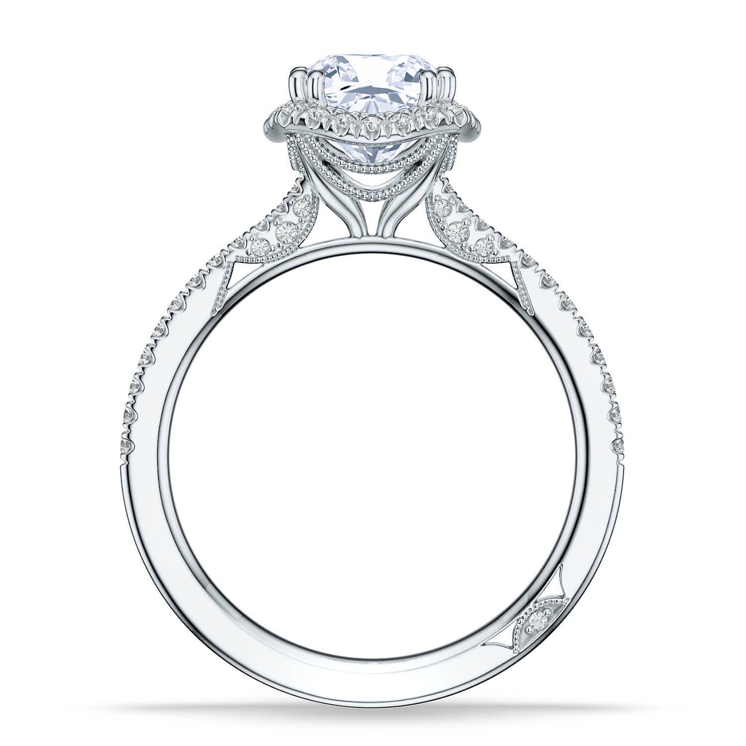 Simply TACORI | Cushion Bloom Engagement Ring 268415cuc65