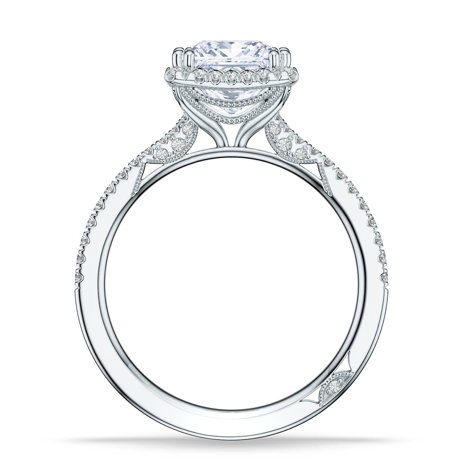 Simply TACORI | Princess Bloom Engagement Ring 268415pr65