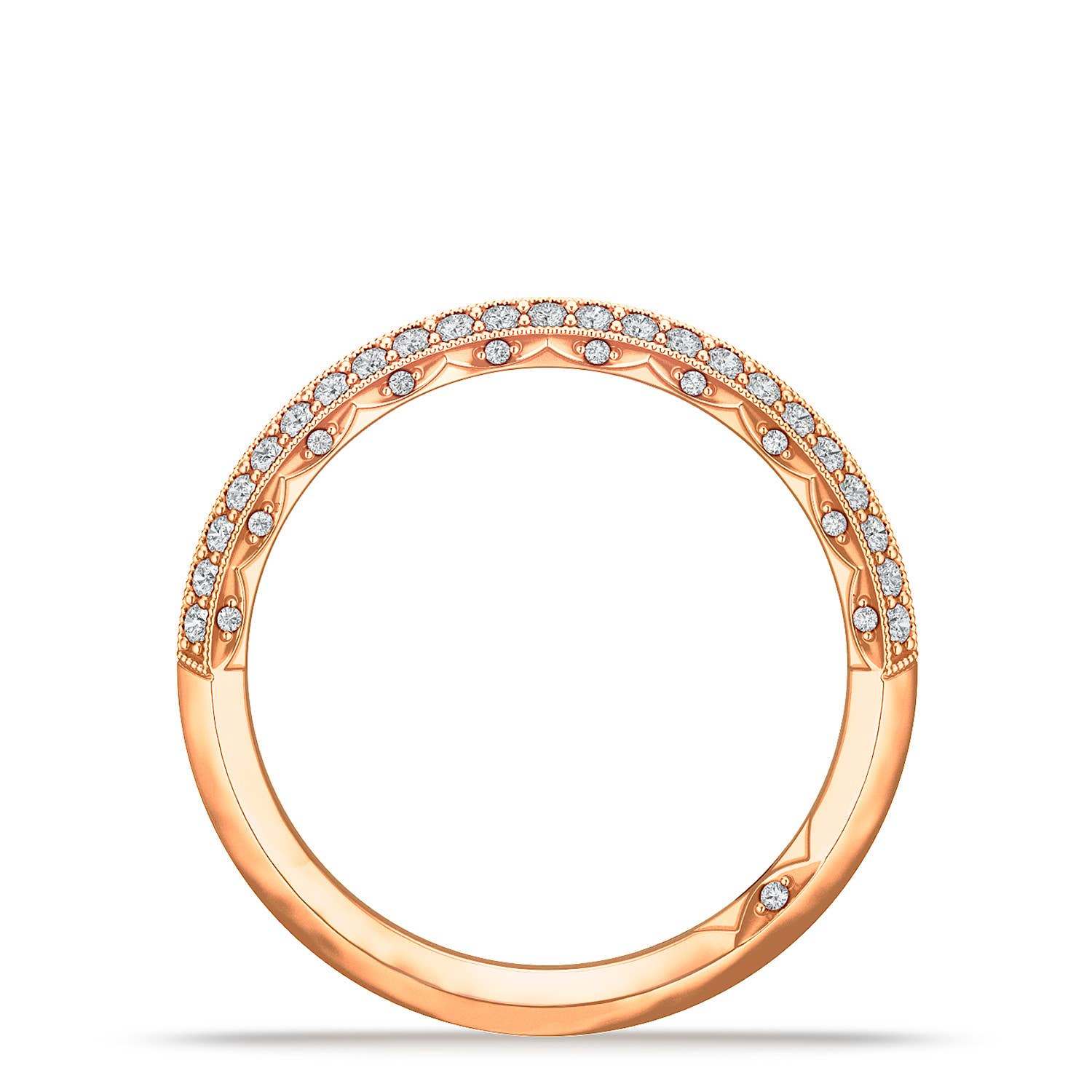 Tacori Diamond Wedding Bands 2686 B 1/2 PK