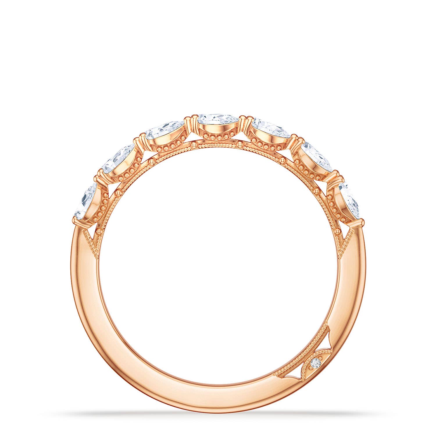 Tacori Diamond Wedding Bands 2687 B 1/2 PK