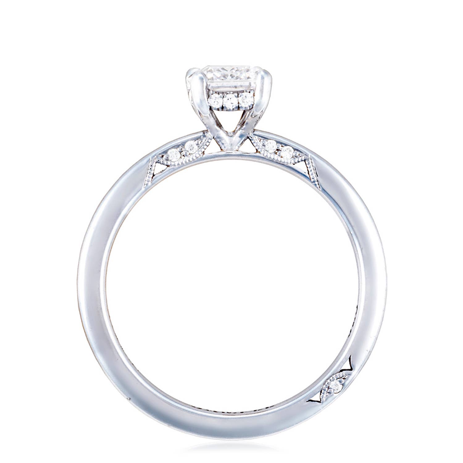 Simply TACORI | Emerald Solitaire Engagement Ring 268815EC7X5