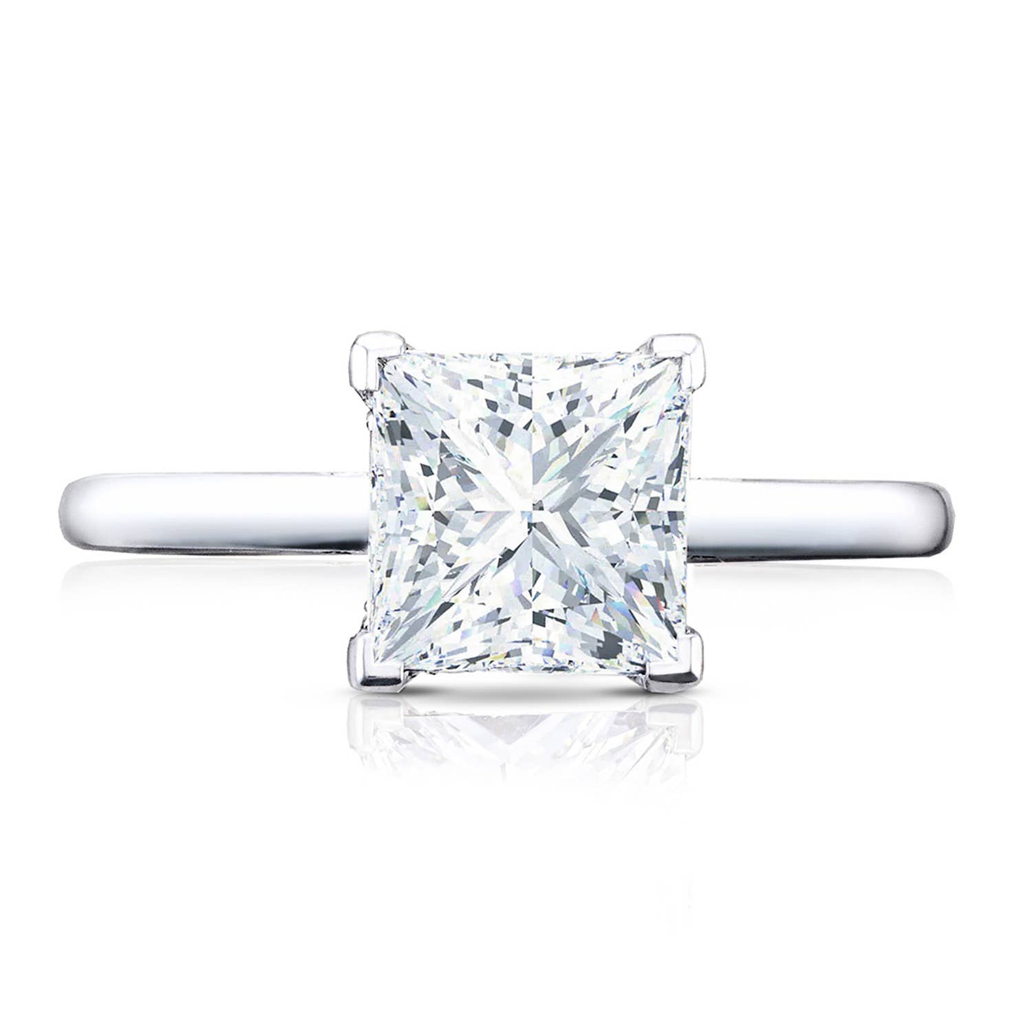 Simply TACORI | Princess Solitaire Engagement Ring 268815PR7