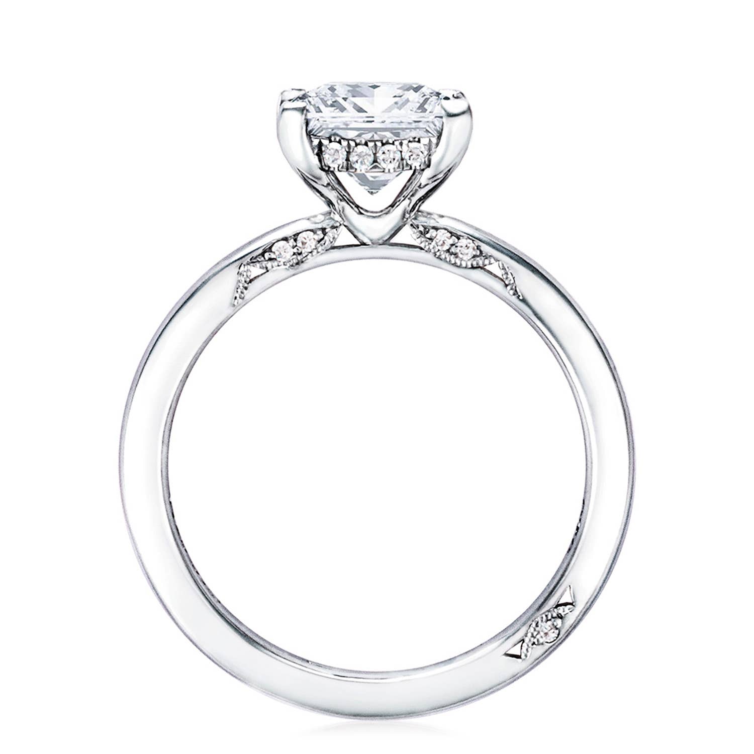 Simply TACORI | Princess Solitaire Engagement Ring 268815PR7