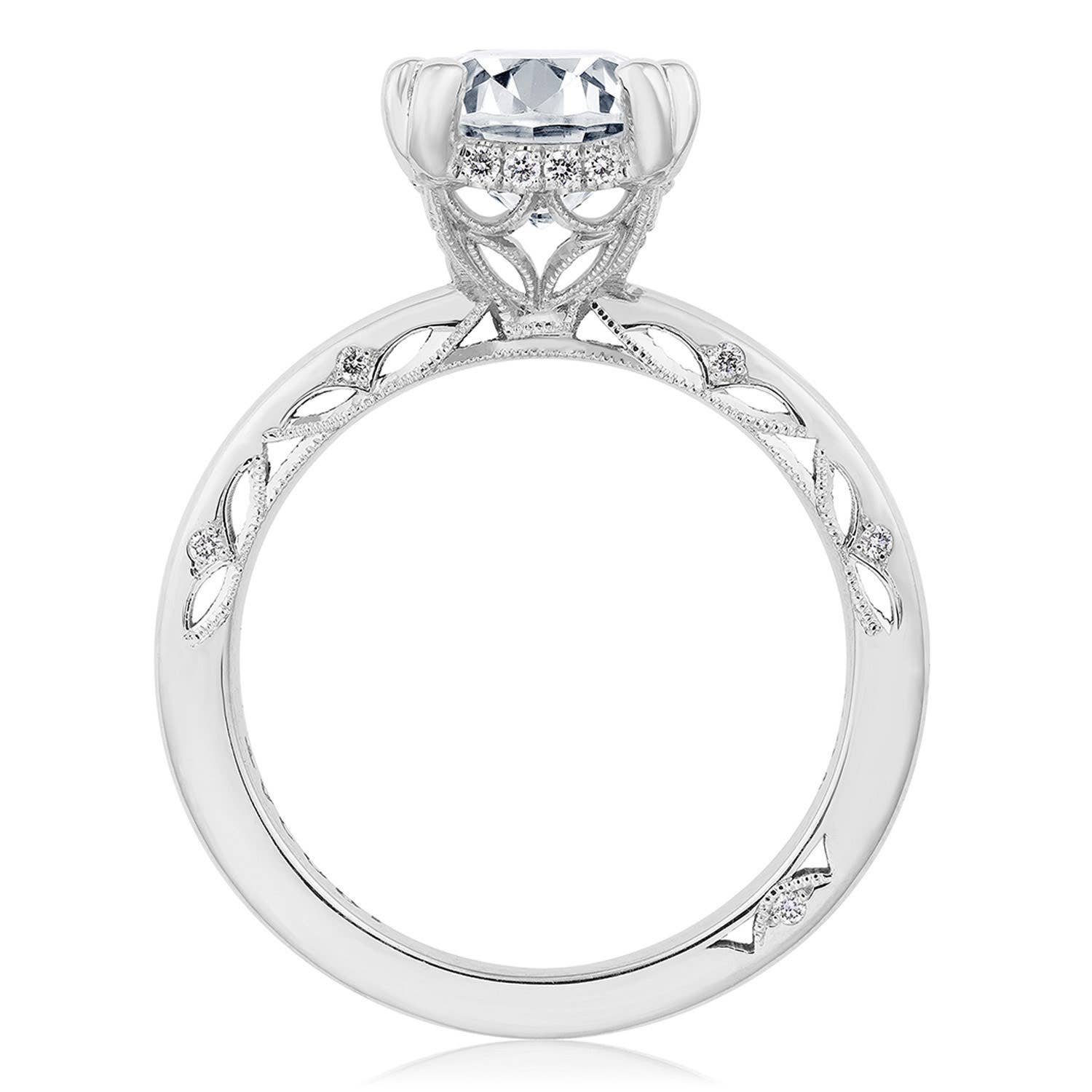 Dantela | Emerald Solitaire Engagement Ring 268922EC10X75