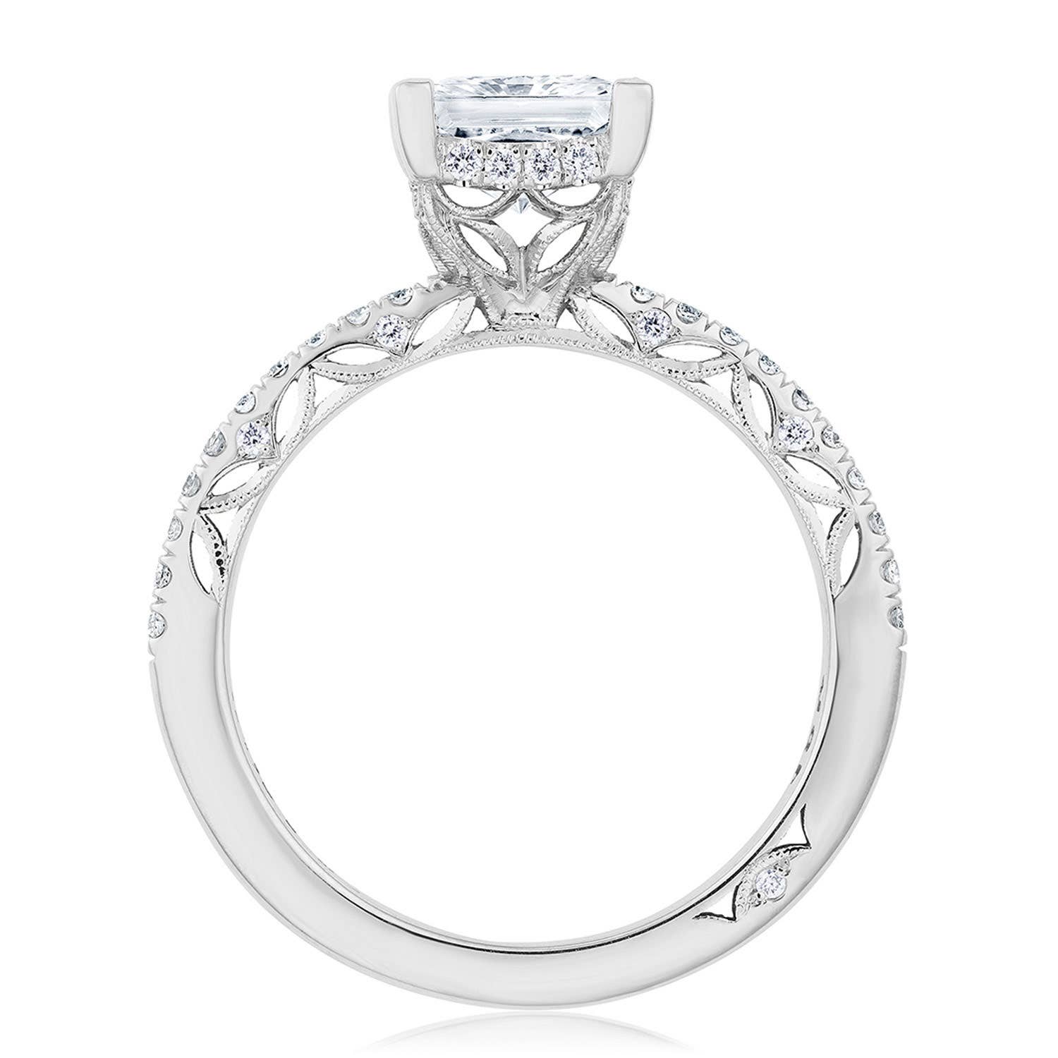 Dantela | Princess Solitaire Engagement Ring 269017PR65