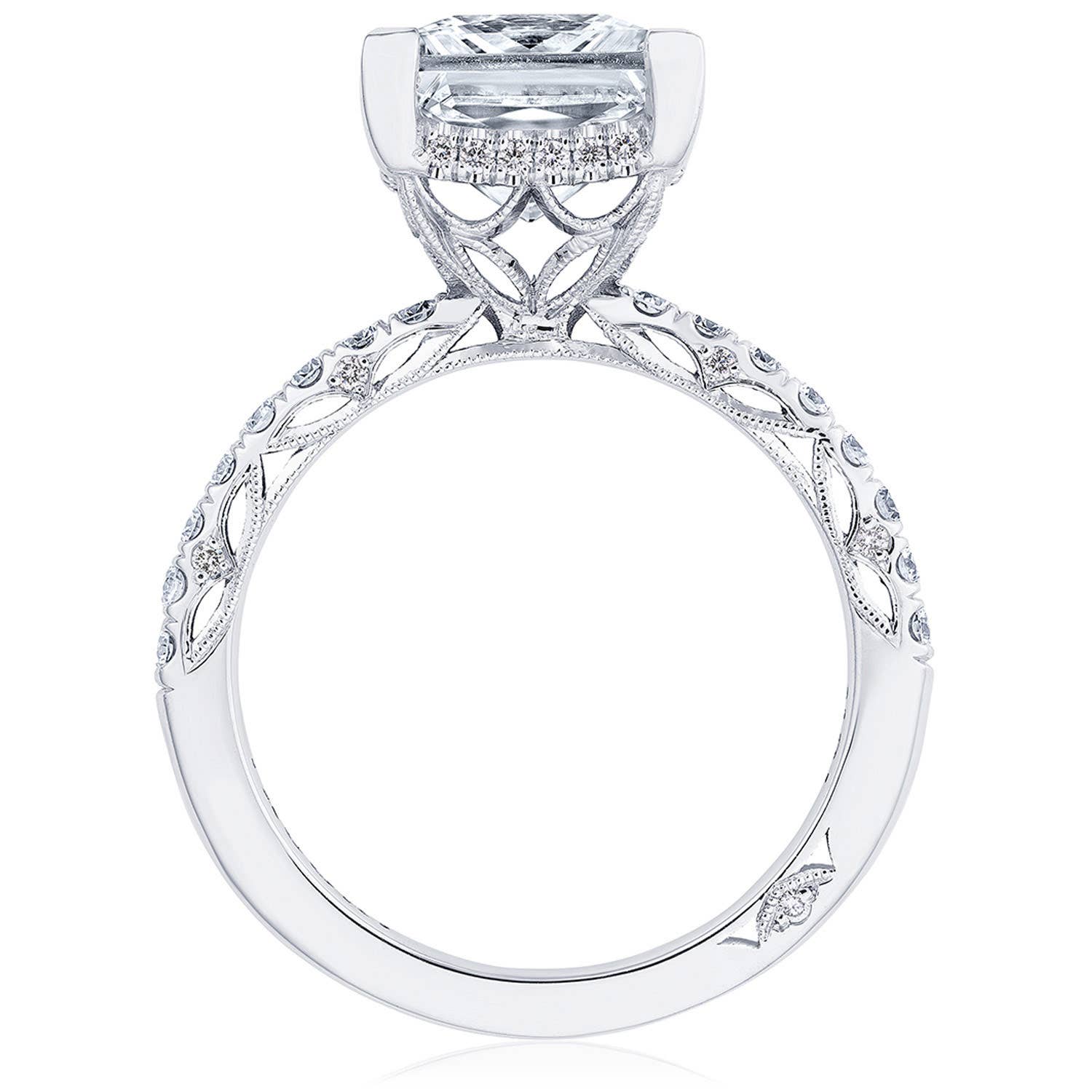 Dantela | Princess Solitaire Engagement Ring 269022PR85