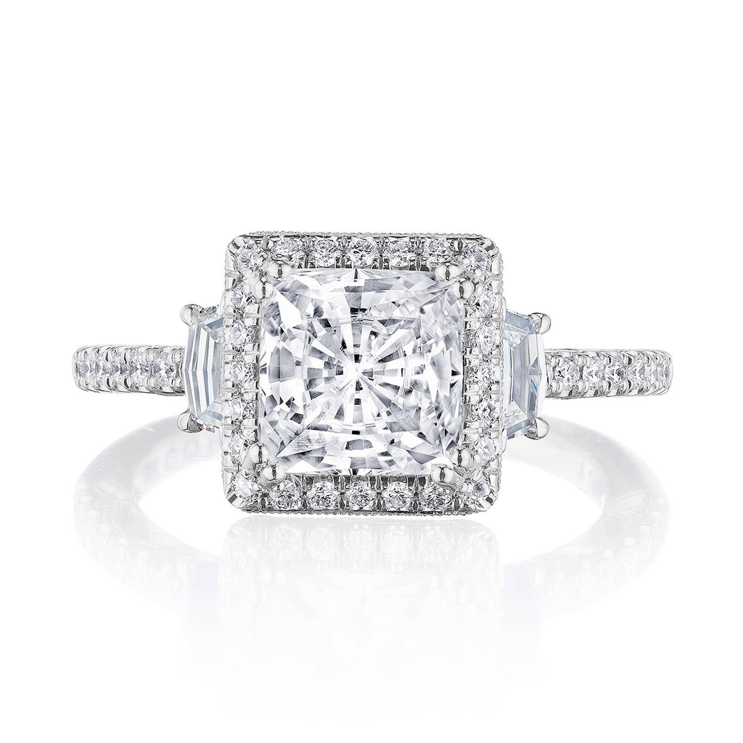 Dantela | Princess 3-Stone Engagement Ring 269217PR7