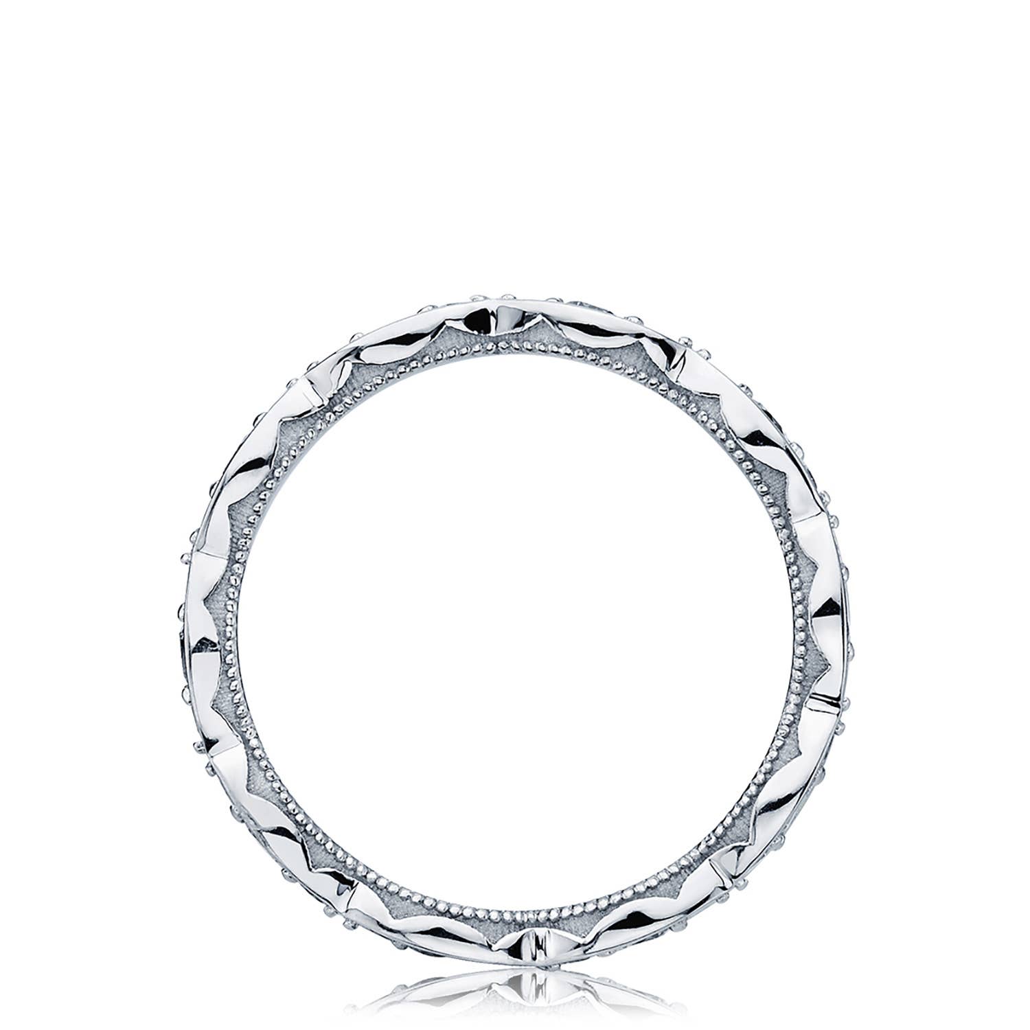 Sculpted Crescent | Marquise Design Wedding Band - 3mm 46-3ET