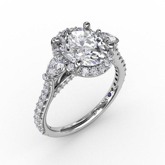 fana-oval-diamond-halo-engagement-ring-with-pear-shape-diamond-side-stones-s3280