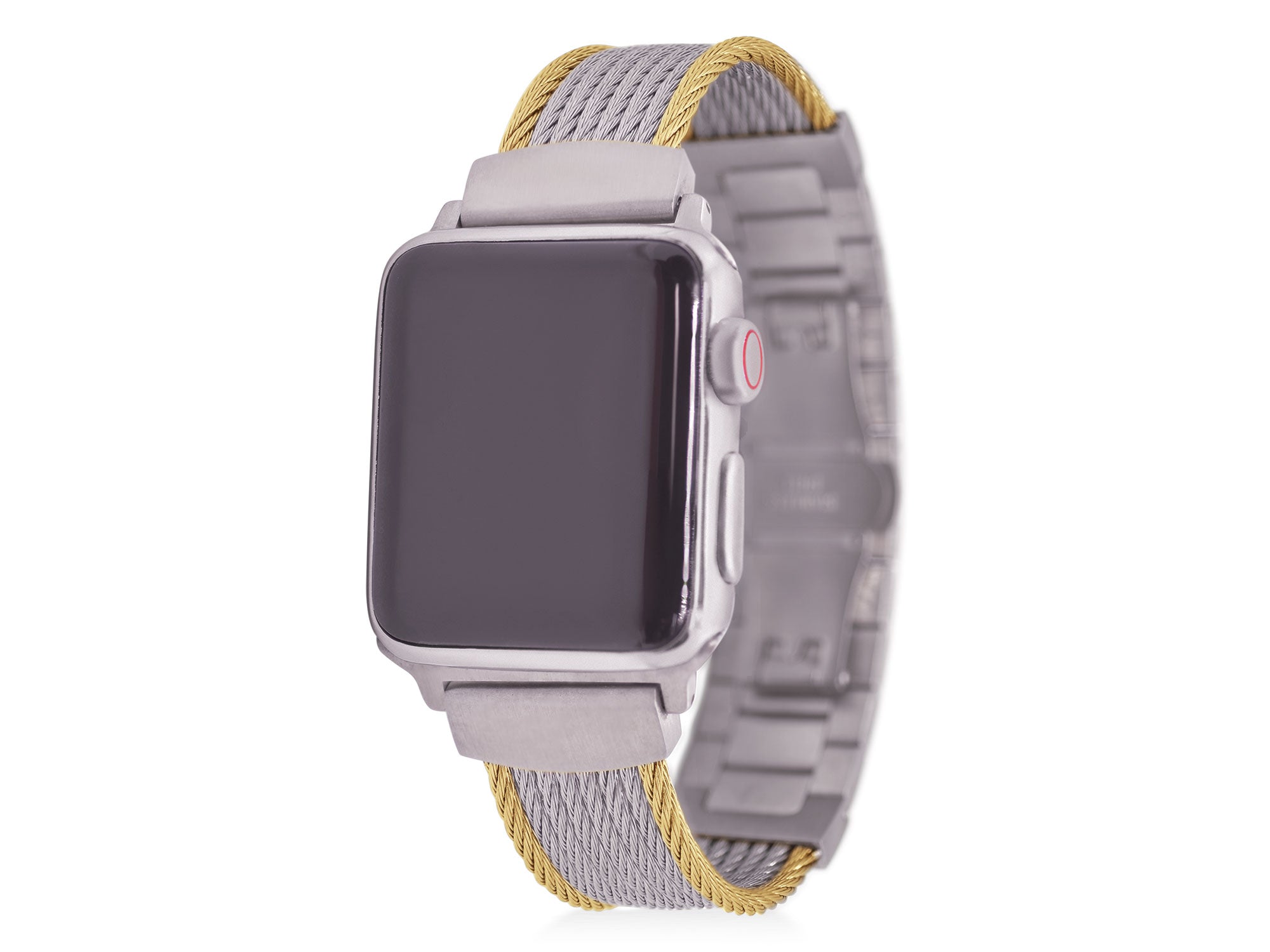 ALOR  Two-tone Straps Bracelet  APL-43-0008-00