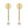 DIAMOND HOOK EARRINGS E10590