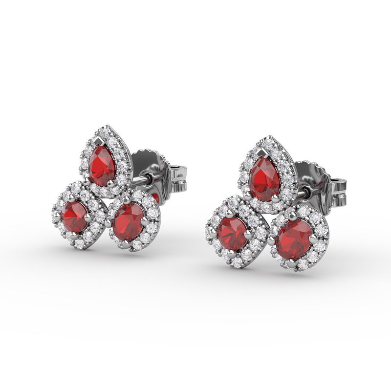 Assorted Gemstone Earrings ER1679R - TBird