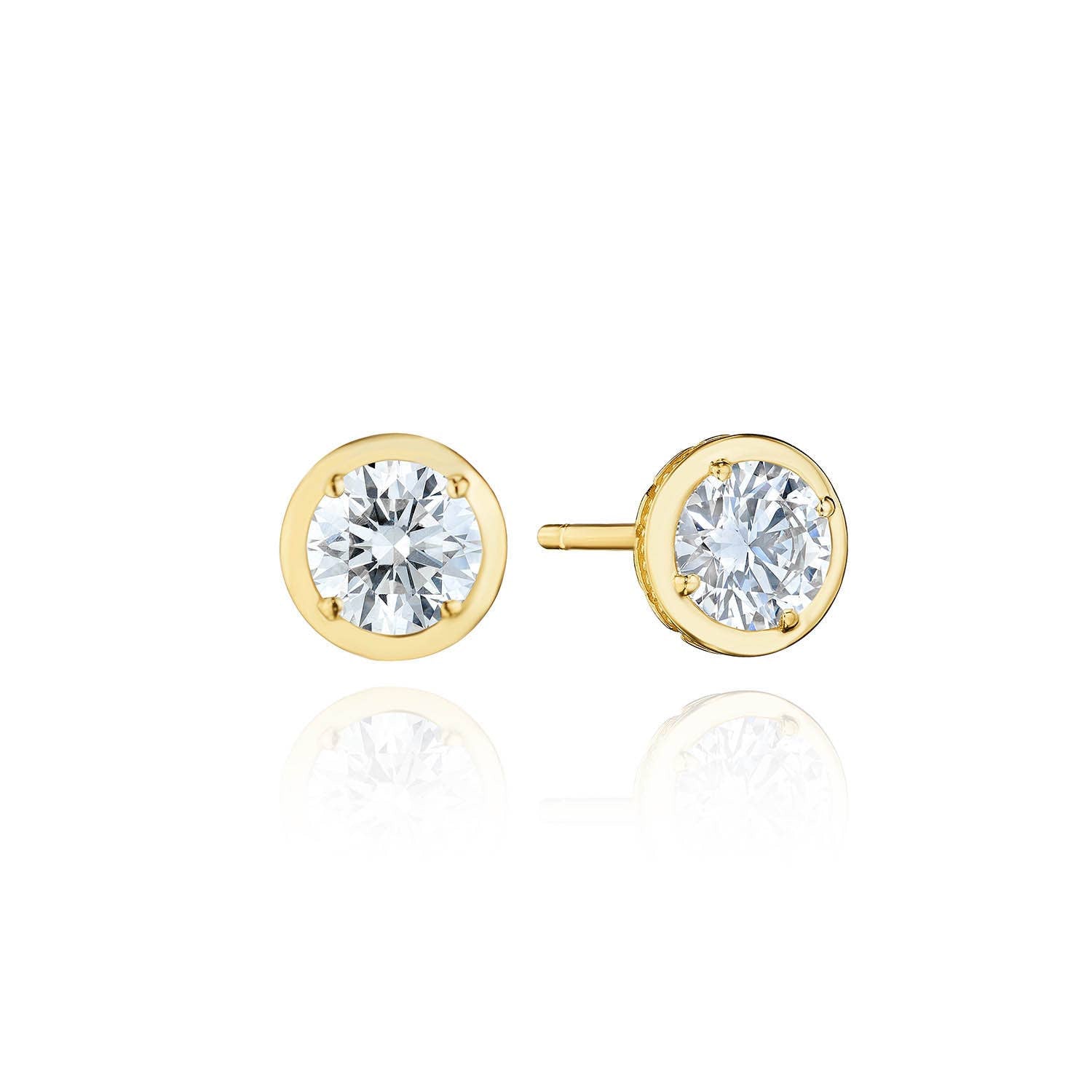 TACORI Allure | Round Diamond Stud Earring - 1ct FE823RD5LDY