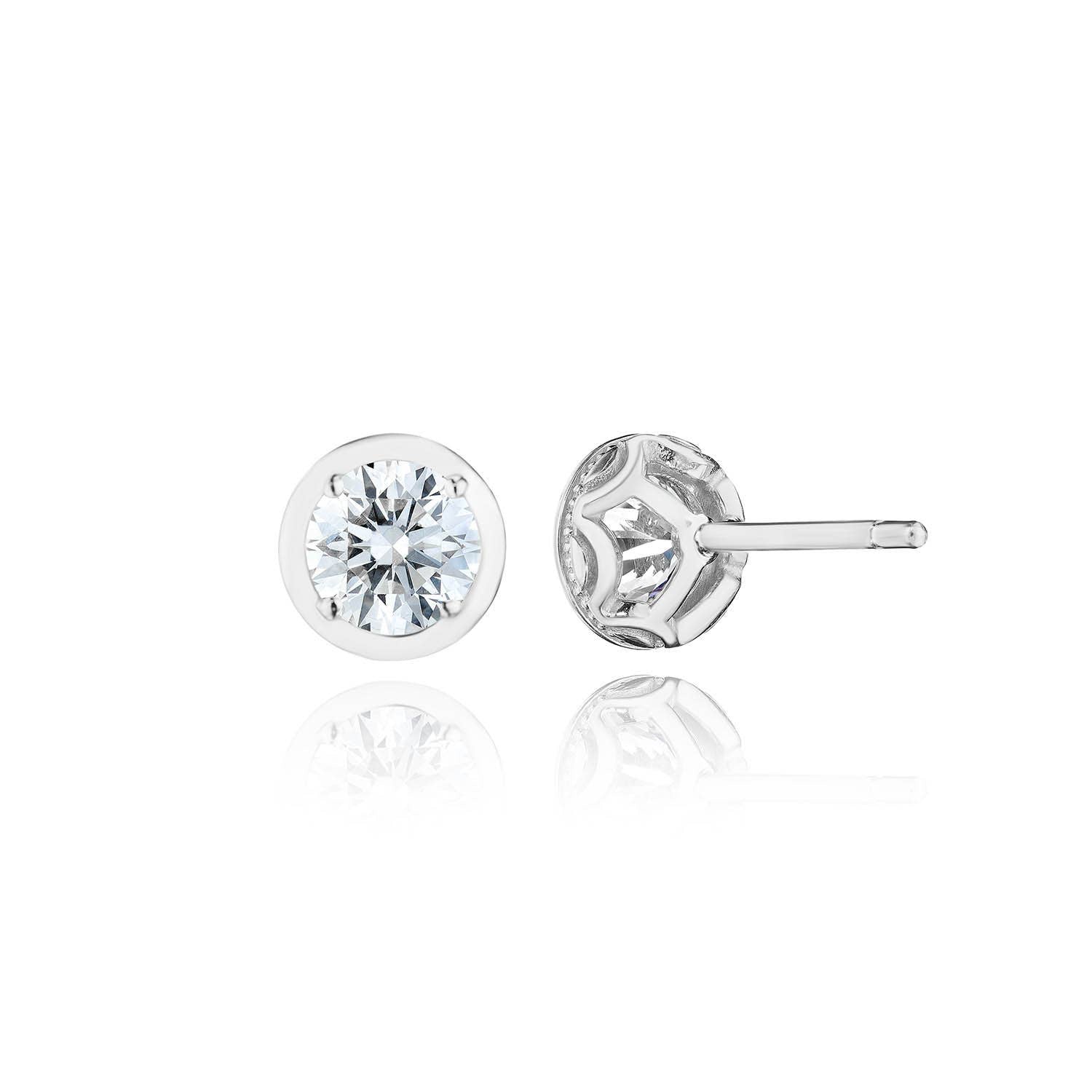 TACORI Allure | Round Diamond Stud Earring - 1ct FE823RD5LD