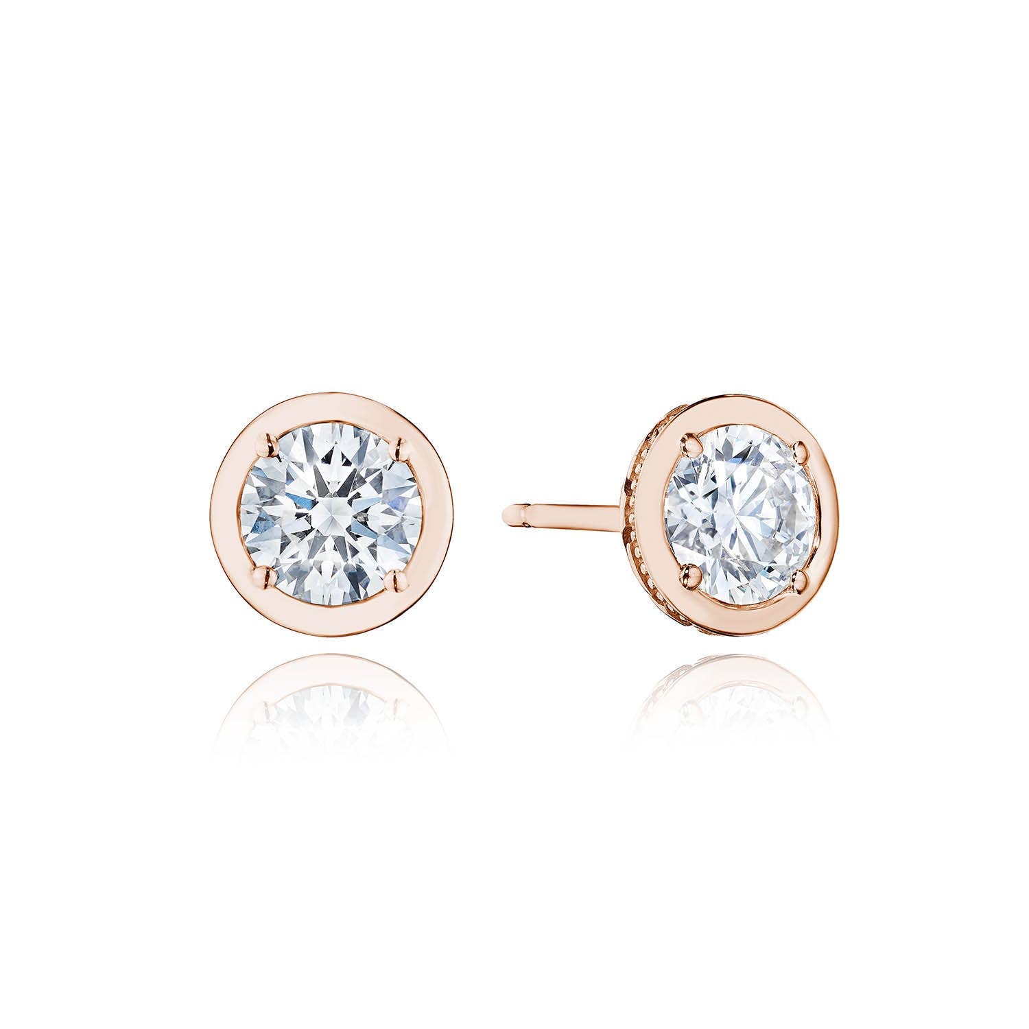 TACORI Allure | Round Diamond Stud Earring - 1.5ct FE823RD6LDPK