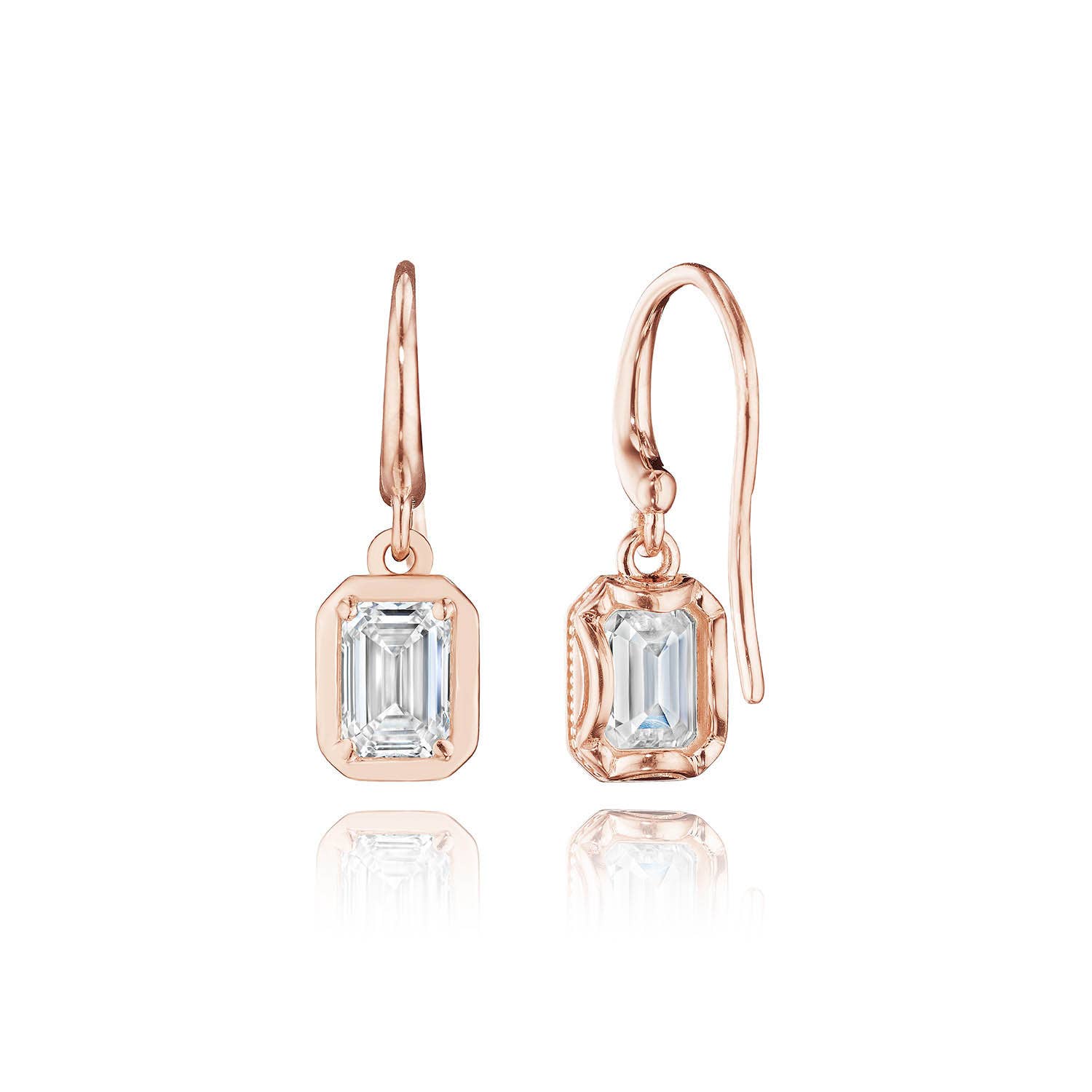 TACORI Allure | Diamond French Wire Earring - 1ct FE824EC55X4LDPK