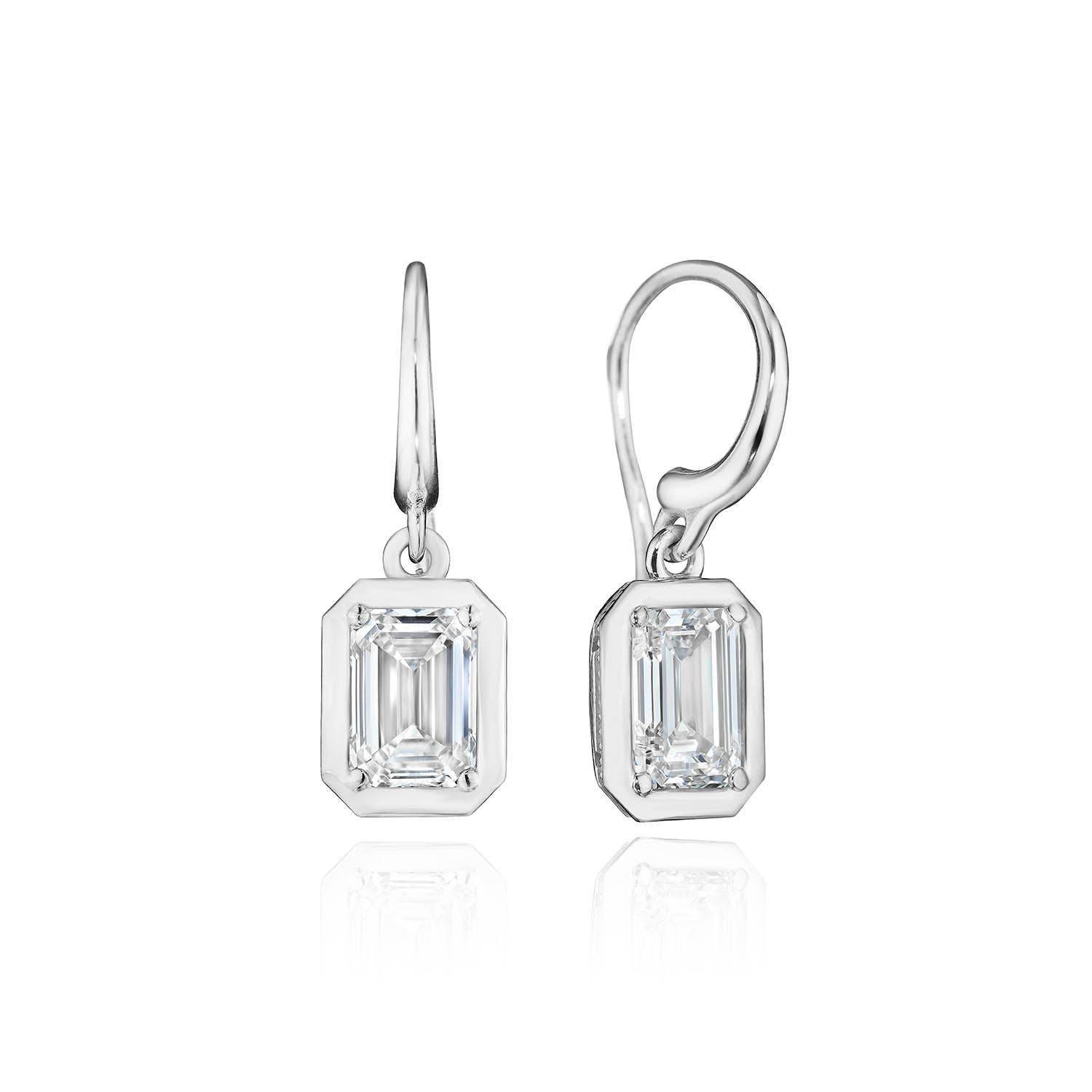 TACORI Allure | Diamond French Wire Earring - 1.5ct FE824EC65X45LD