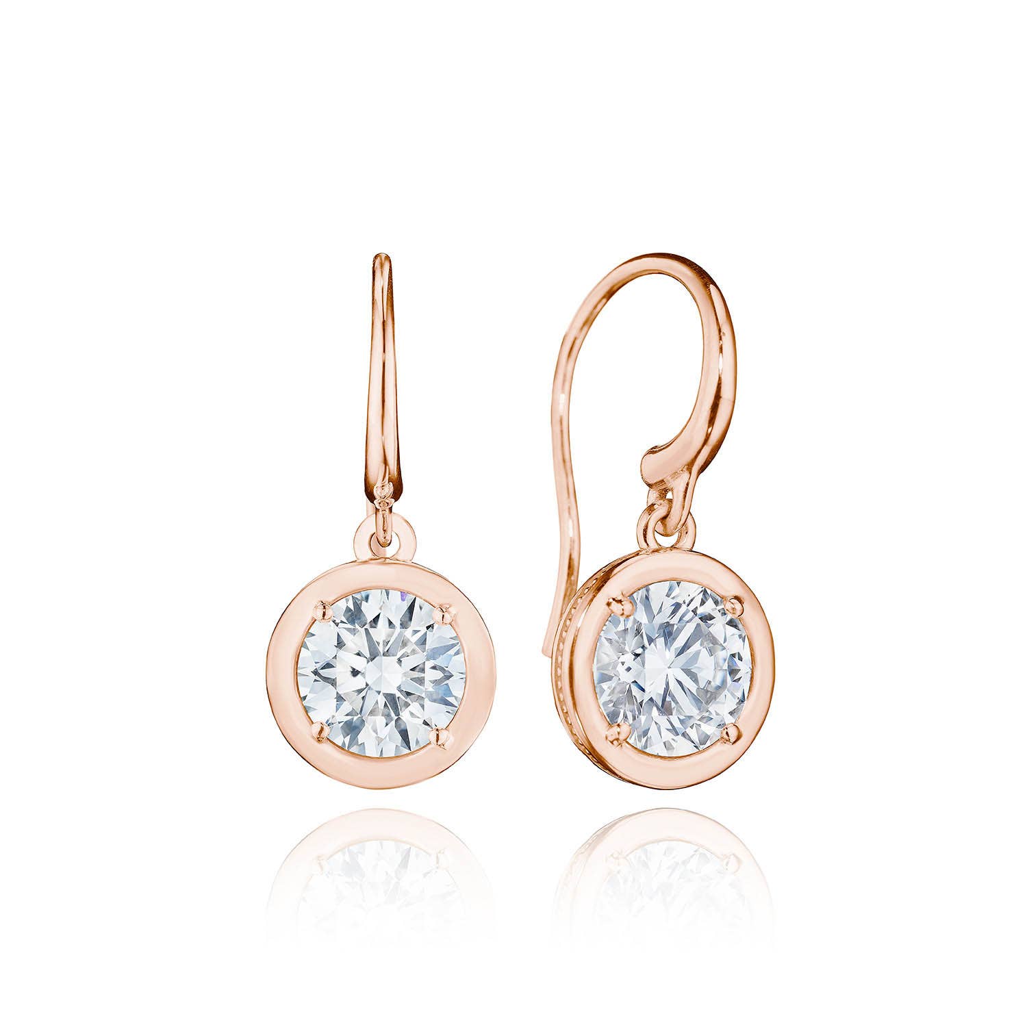 TACORI Allure | Diamond French Wire Earring - 2.08ct FE824RD65LDPK