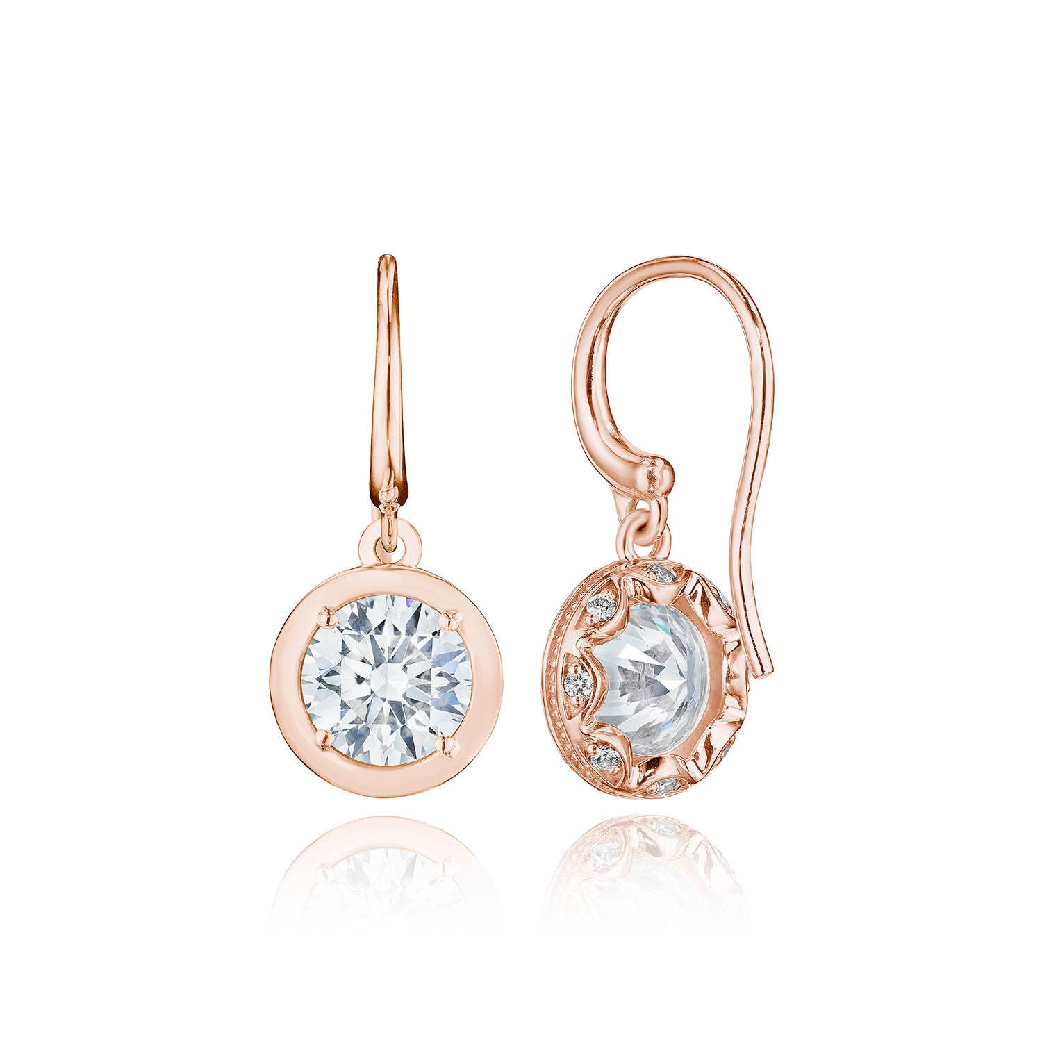 TACORI Allure | Diamond French Wire Earring - 2.08ct FE824RD65LDPK