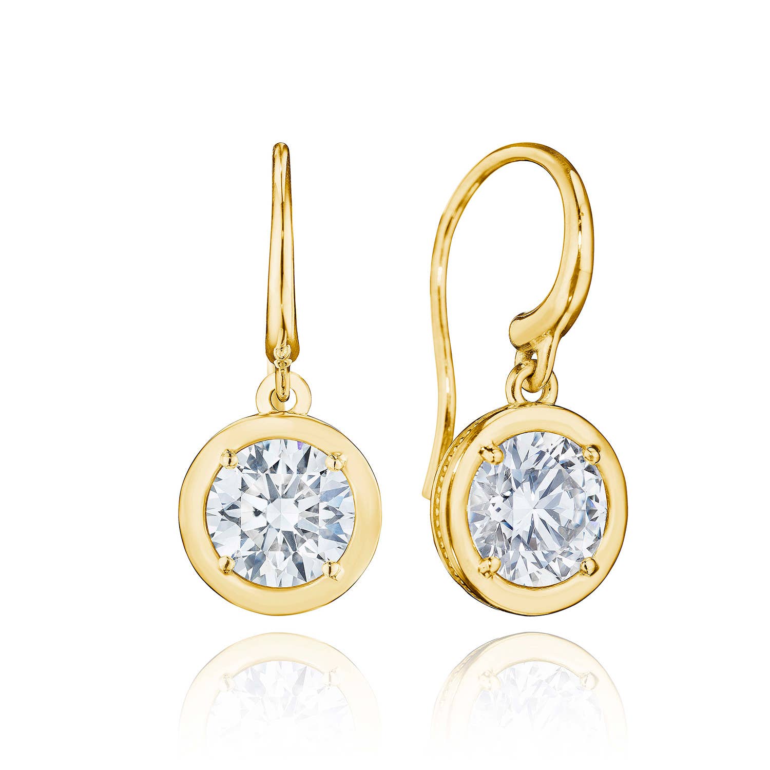 TACORI Allure | Diamond French Wire Earring - 3.08ct FE824RD75LDY