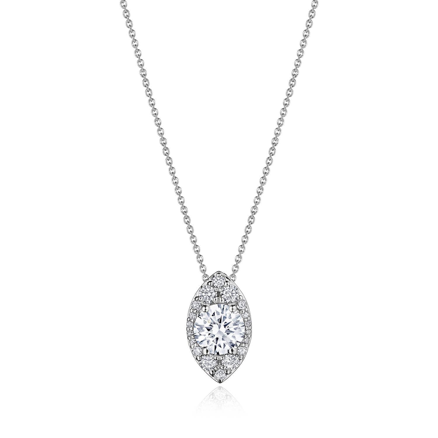 TACORI Bloom | 17" Vertical Marquise Bloom Diamond Necklace FP811VRDMQ65