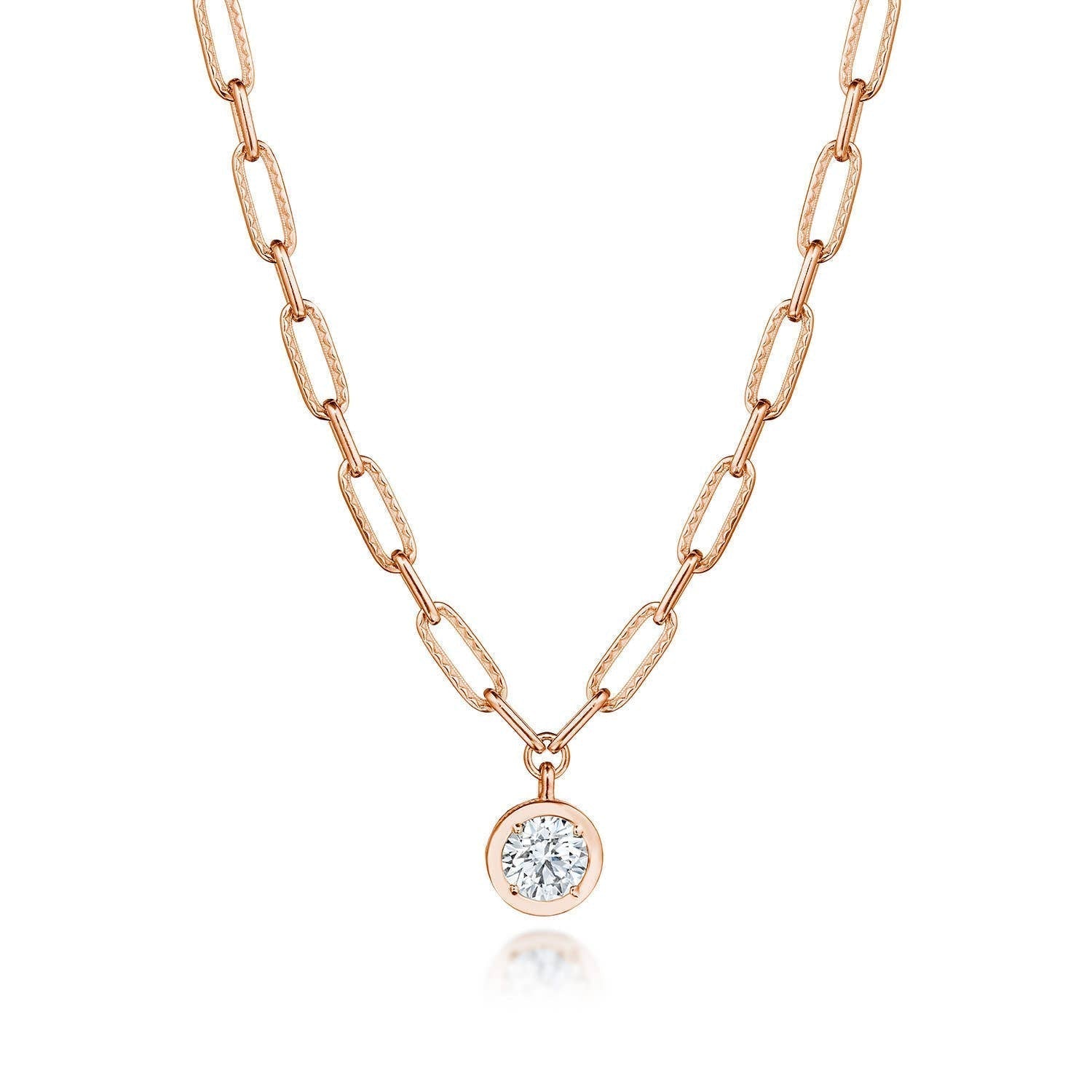 TACORI Allure | Petite Diamond Link Necklace - 1.54ct FP813RD75LDPK