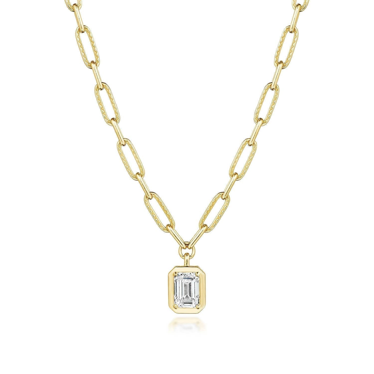 TACORI Allure | Petite Diamond Link Necklace - 1.54ct FP813VEC8X6LDY