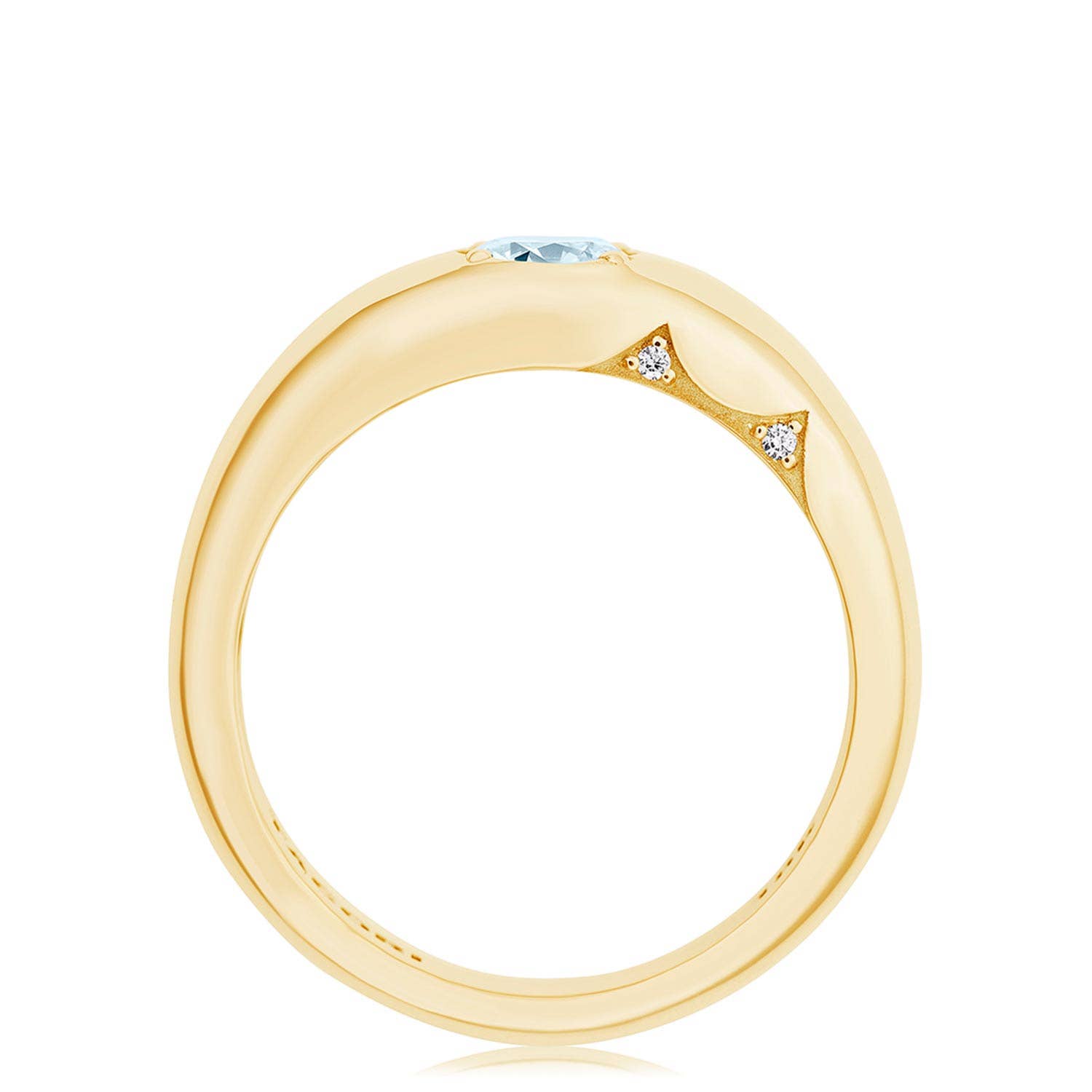 TACORI Allure | Domed Sky Blue Topaz Ring - 0.7ct FR817RD5BTY