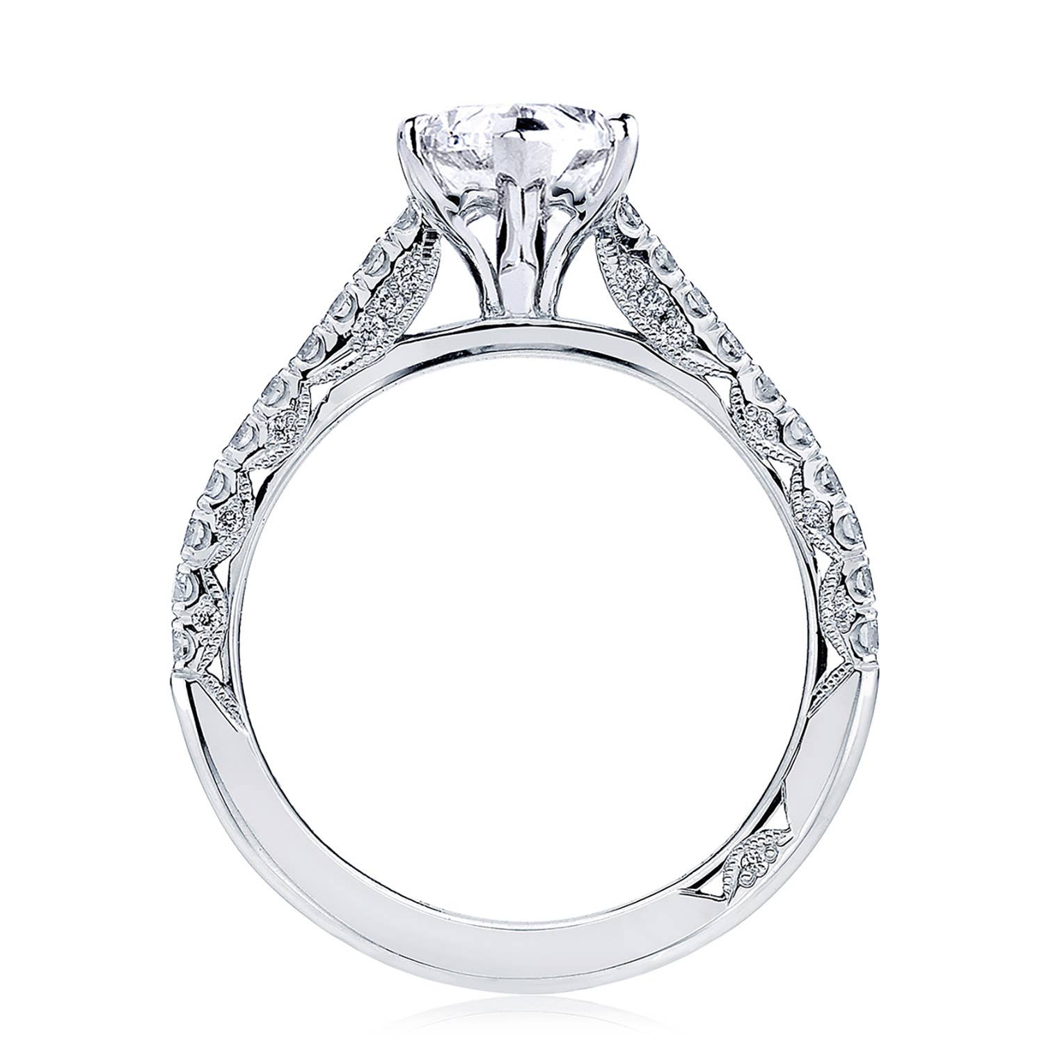 Petite Crescent | Marquise Solitaire Engagement Ring HT2546MQ10x5