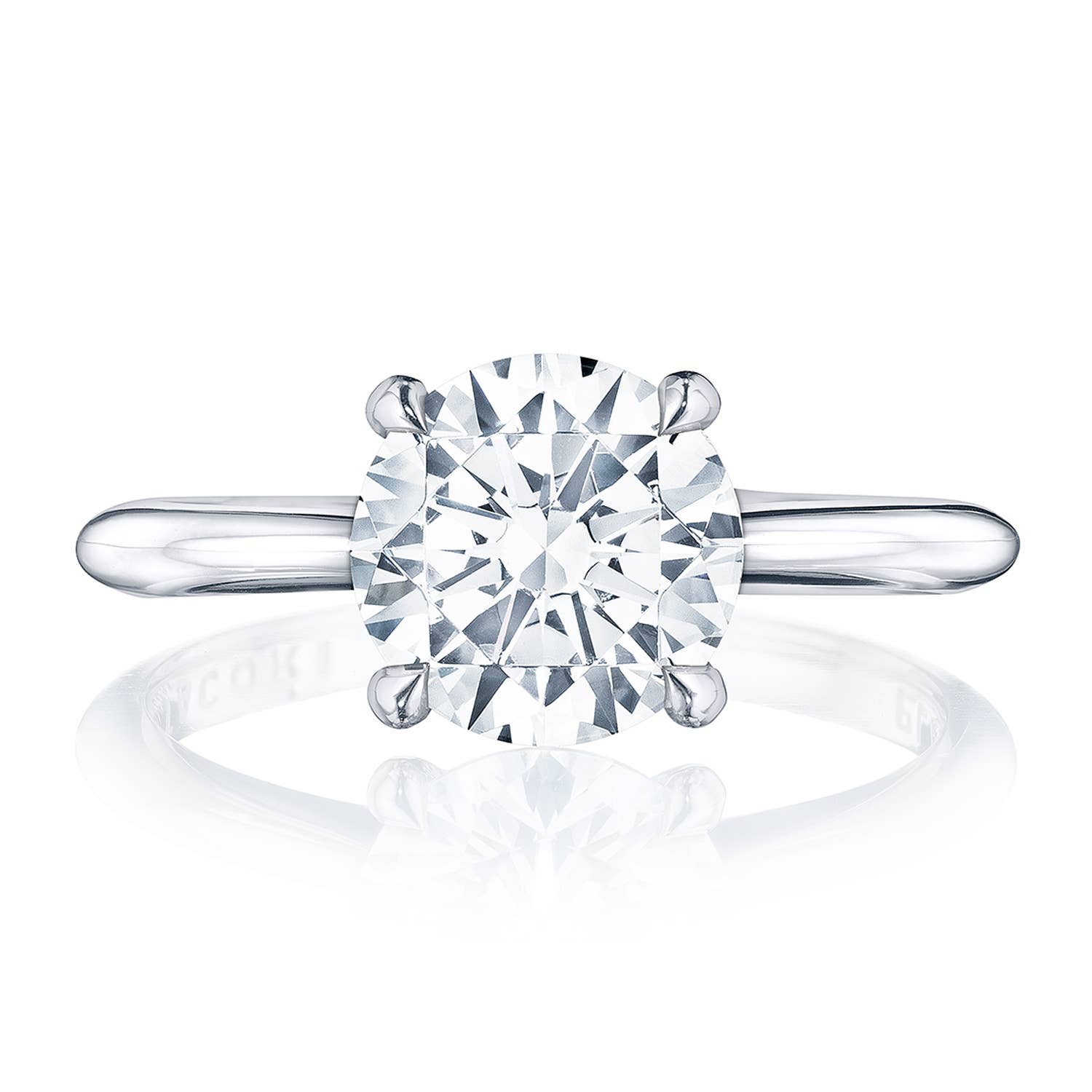 Founder's Collection | Round Solitaire Engagement Ring HT2580RD8