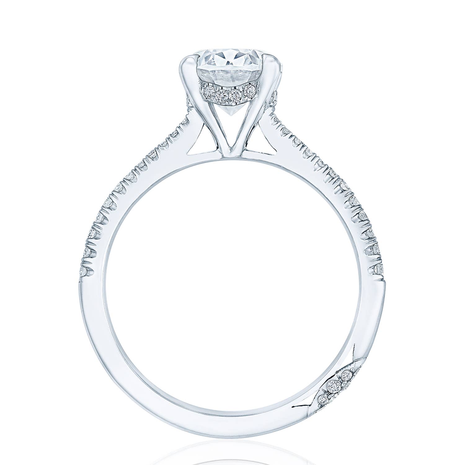 Founder's Collection | Oval Solitaire Engagement Ring HT2581OV95x7