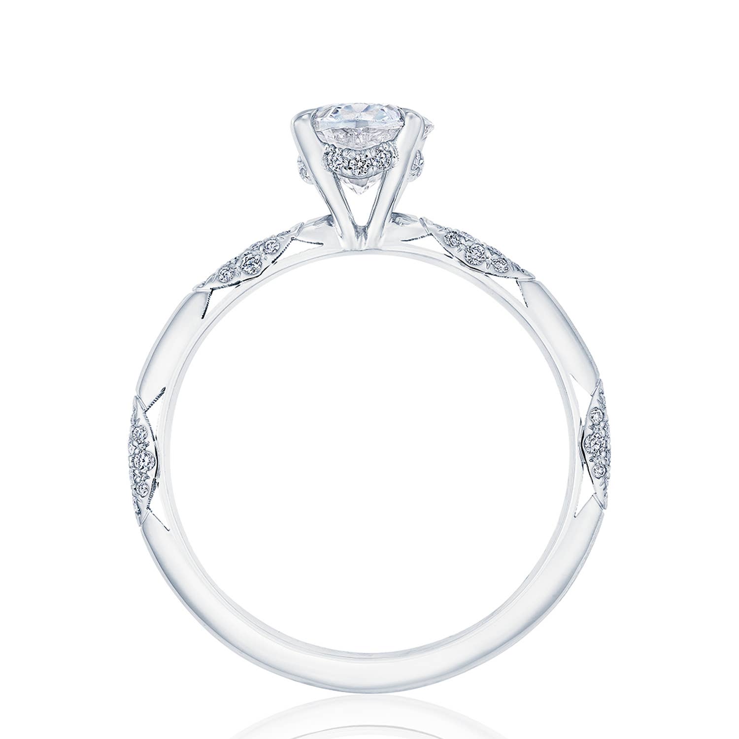 Founder's Collection | Oval Solitaire Engagement Ring HT2582OV8x6