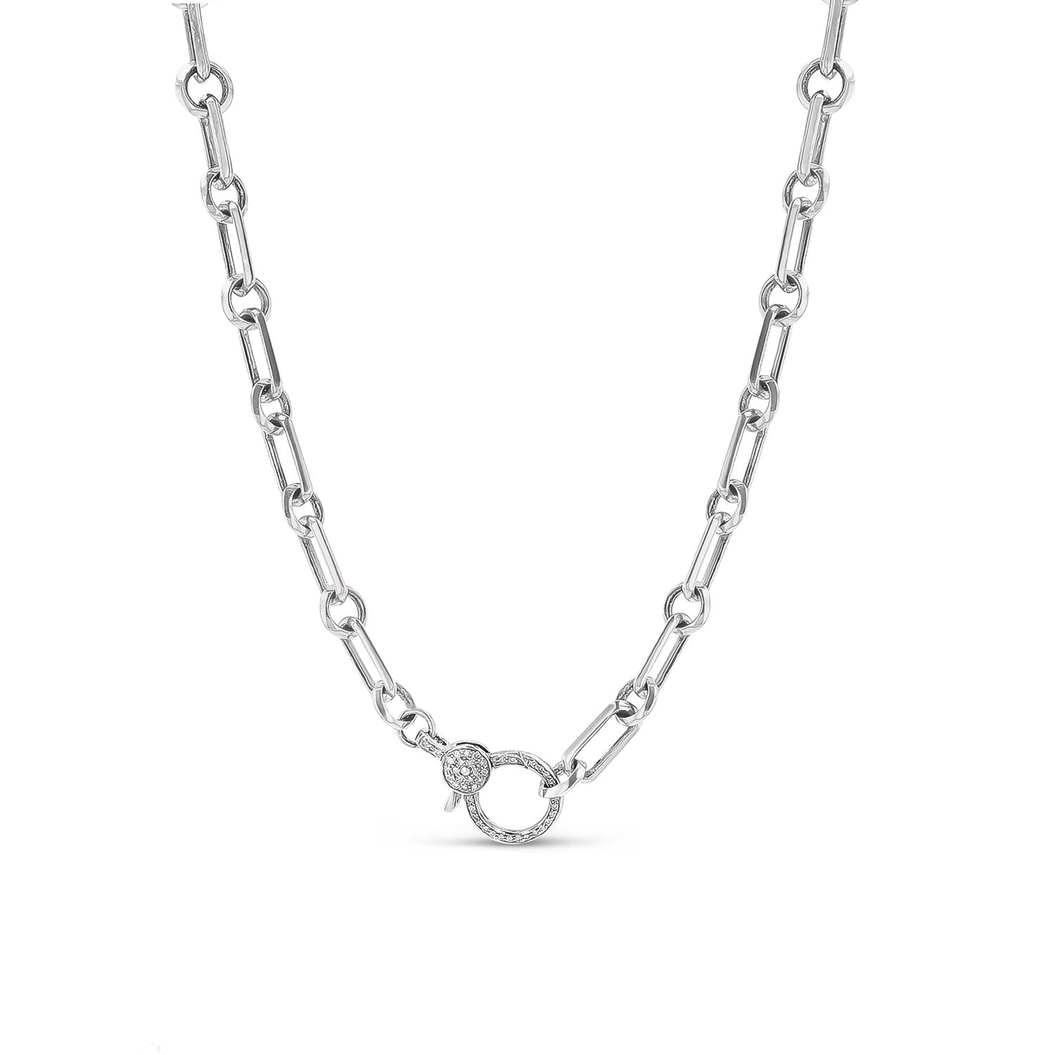 Short Soho Chain Layering Necklace  NB000196 - TBird