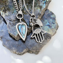 Skinny Heart Pave Diamond Pendant  P0000694 - TBird