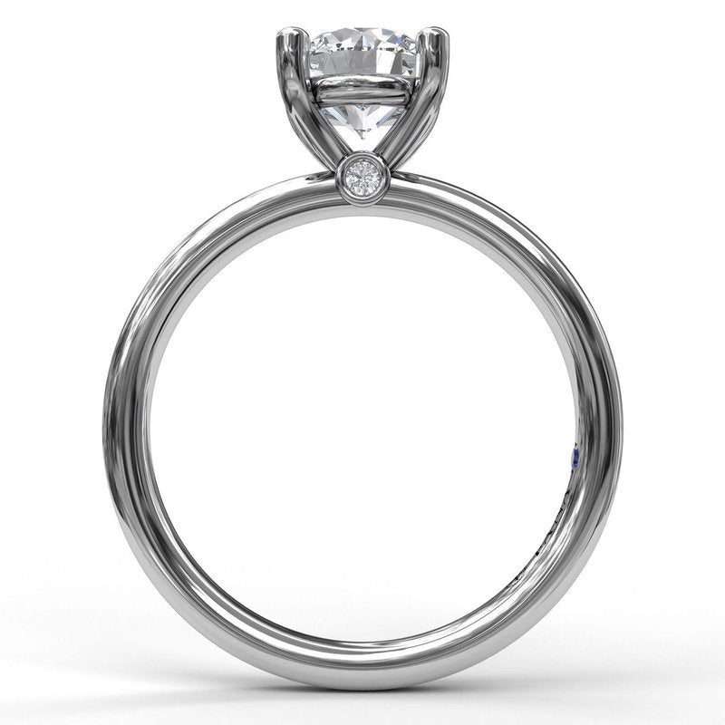 Classic Round Cut Solitaire Engagement Ring S3842 - TBird