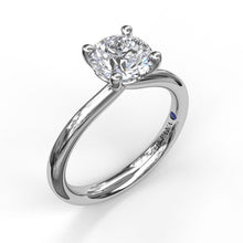 Timeless Round Cut Solitaire Engagement Ring S3933 - TBird