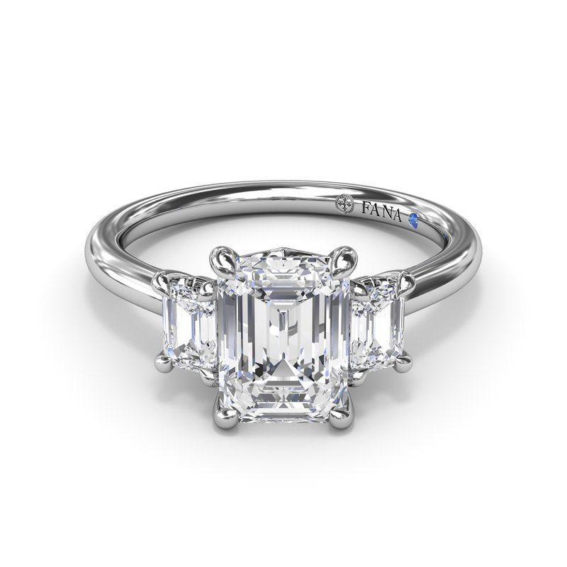 Three Stone Beauty Diamond Engagement Ring S4069 - TBird