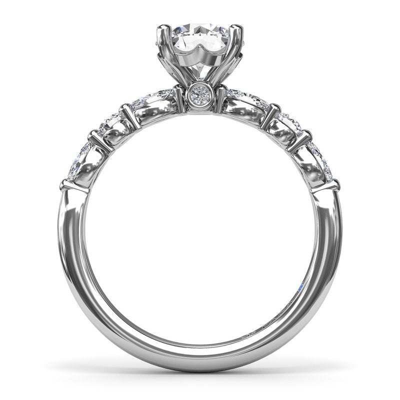 Enchanted Diamond Engagement Ring S4079 - TBird