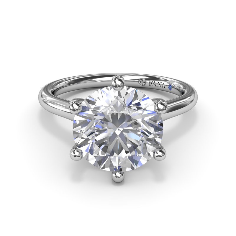 Six Prong Diamond Engagement Ring S4178 - TBird