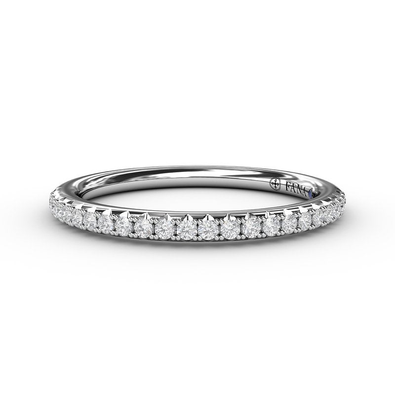 Split Prong Diamond Anniversary Band W6101 - TBird