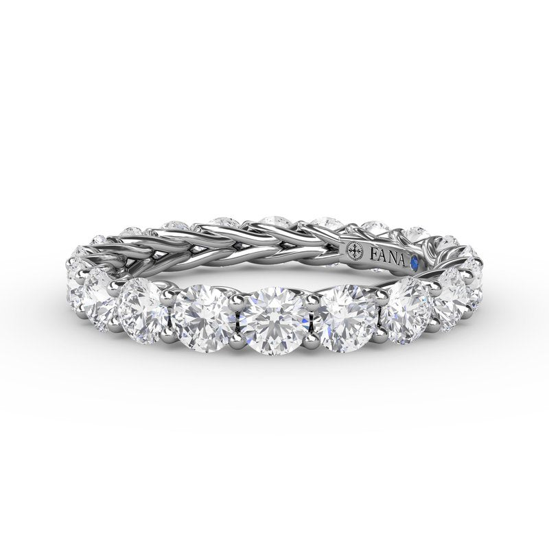 2.54ct Woven Eternity Band W6137 - TBird