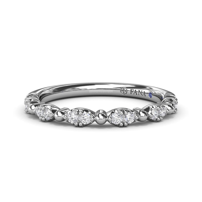 Floating Shared Prong Diamond Band W7503 - TBird