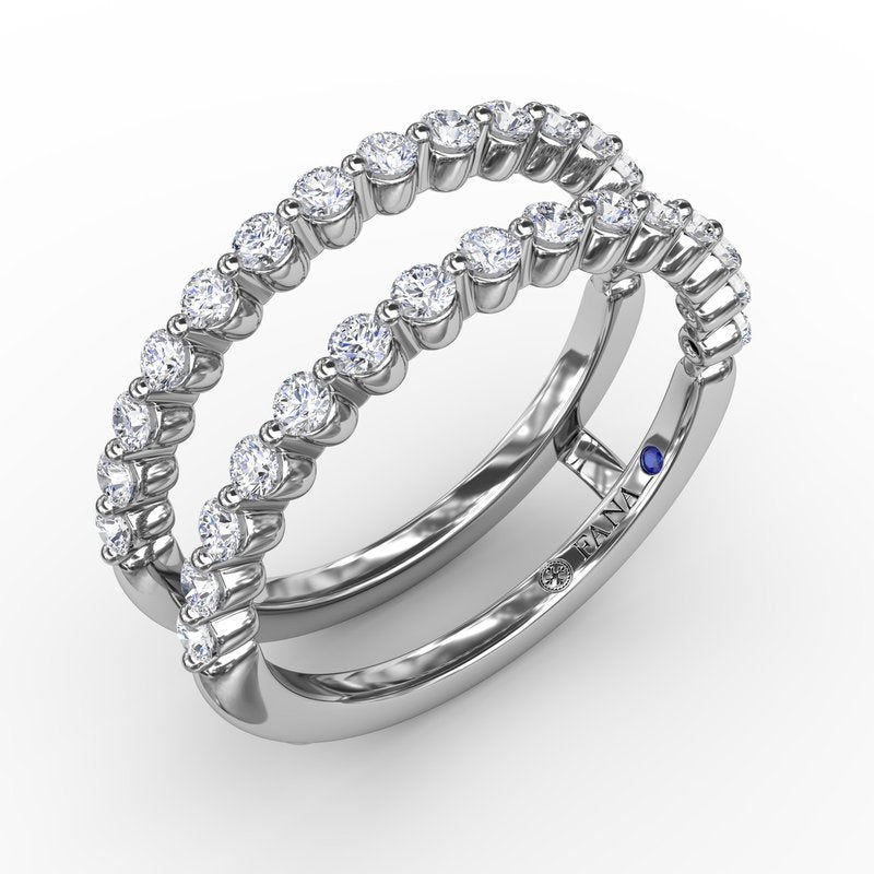 Single Prong Diamond Insert Ring W8003 - TBird