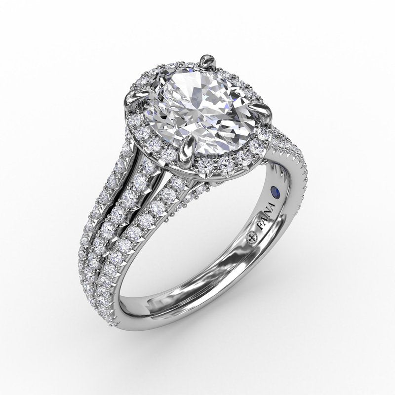 fana-oval-diamond-halo-engagement-ring-with-triple-row-diamond-band-s3307