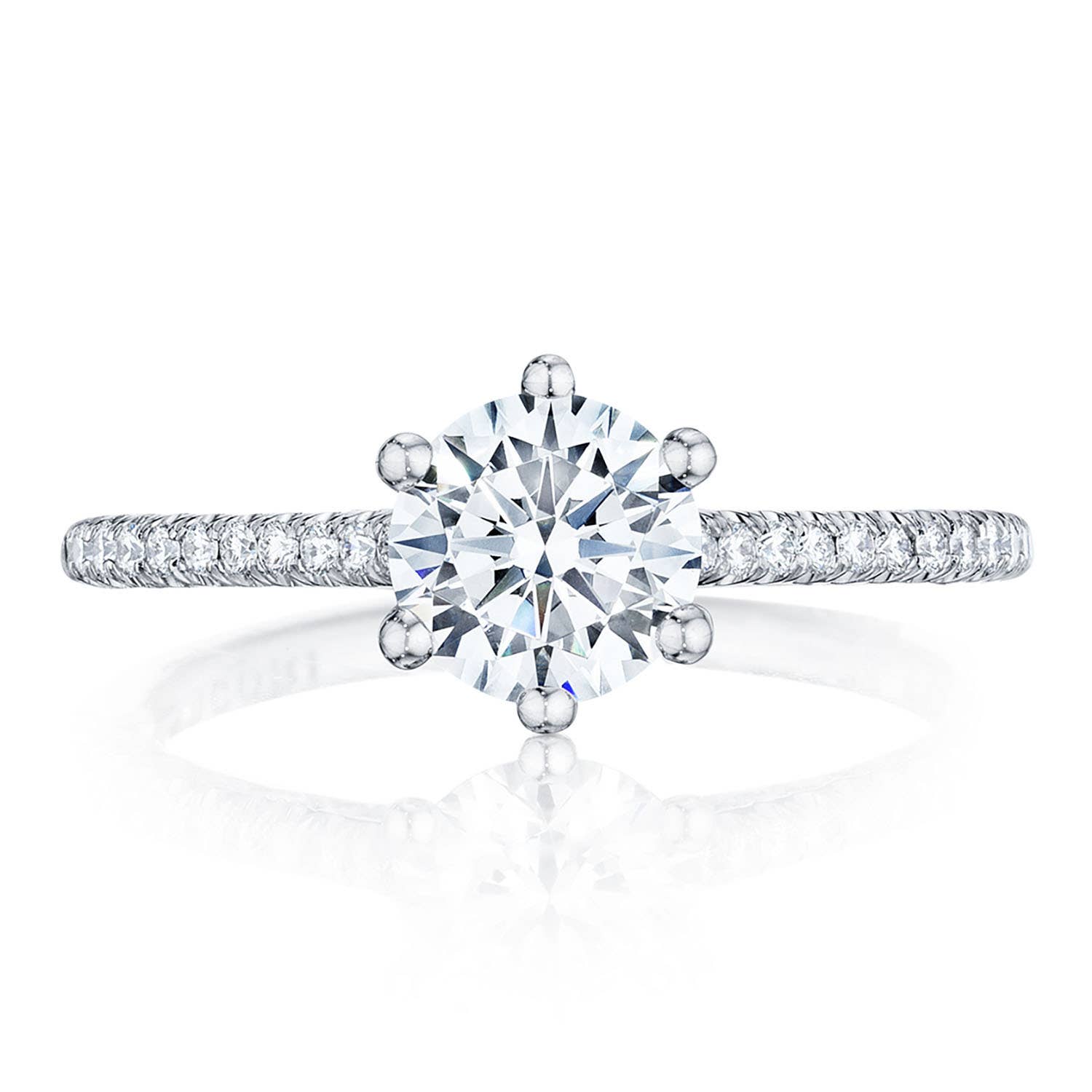 Tacori Diamond Semi-Mount Rings HT 2546 1.5 RD 6.5