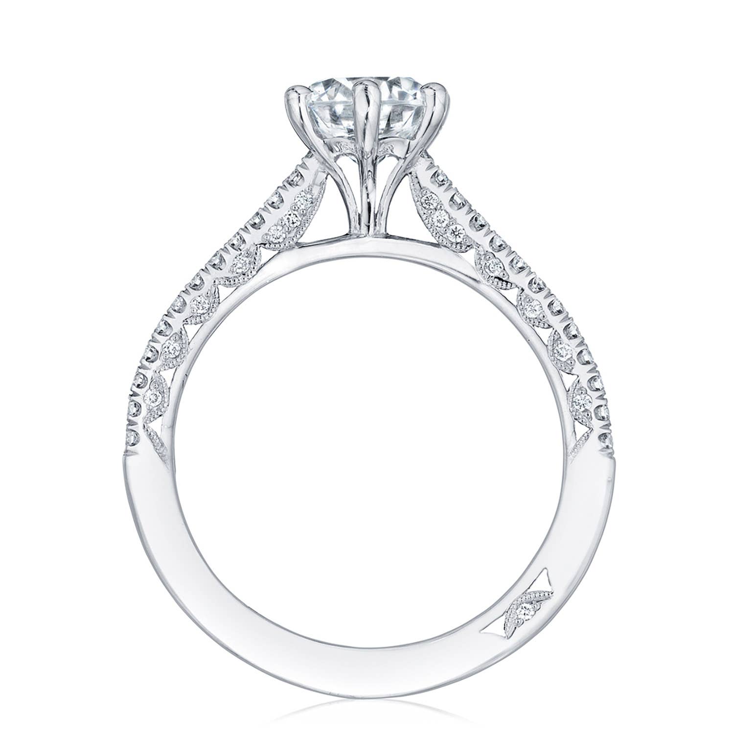 Tacori Diamond Semi-Mount Rings HT 2546 1.5 RD 6.5