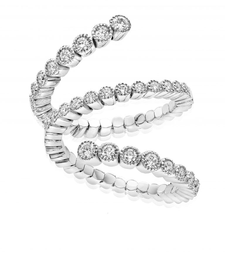 SPIRAL SPRYNGS/0.67 CT DIAMOND RING BVR1030W